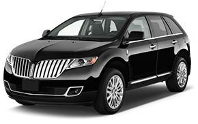 Black Lincoln Town Car Transportation Service