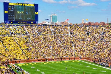 Michigan football stadium